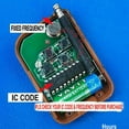 thumbnail image 2 of TAPDRA Universal Cloning Remote Control Key Fob Easy Programming for Electric Gate and Garage Door Access, 2 of 5