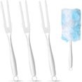 thumbnail image 1 of 3PCS Duster Refills Folding Handles Set Compatible with Swiffer Dusters,Disposable Static Dust Removal Brush Handle for Dusting Electronics,Furniture,Blinds,Ceiling Fans (3, White), 1 of 7