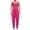 Hot Pink, variant on Caywon Moisture Wicking Womens Running One Piece Workout Romper Exercise Jumpsuit Gym Yoga Activewear Comfortable Stretch Fabric Sky Blue1# S