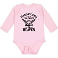 thumbnail image 3 of Inktastic Handpicked for Earth by My Uncle in Heaven with Angel Wings Boys or Girls Long Sleeve Baby Bodysuit, 3 of 5