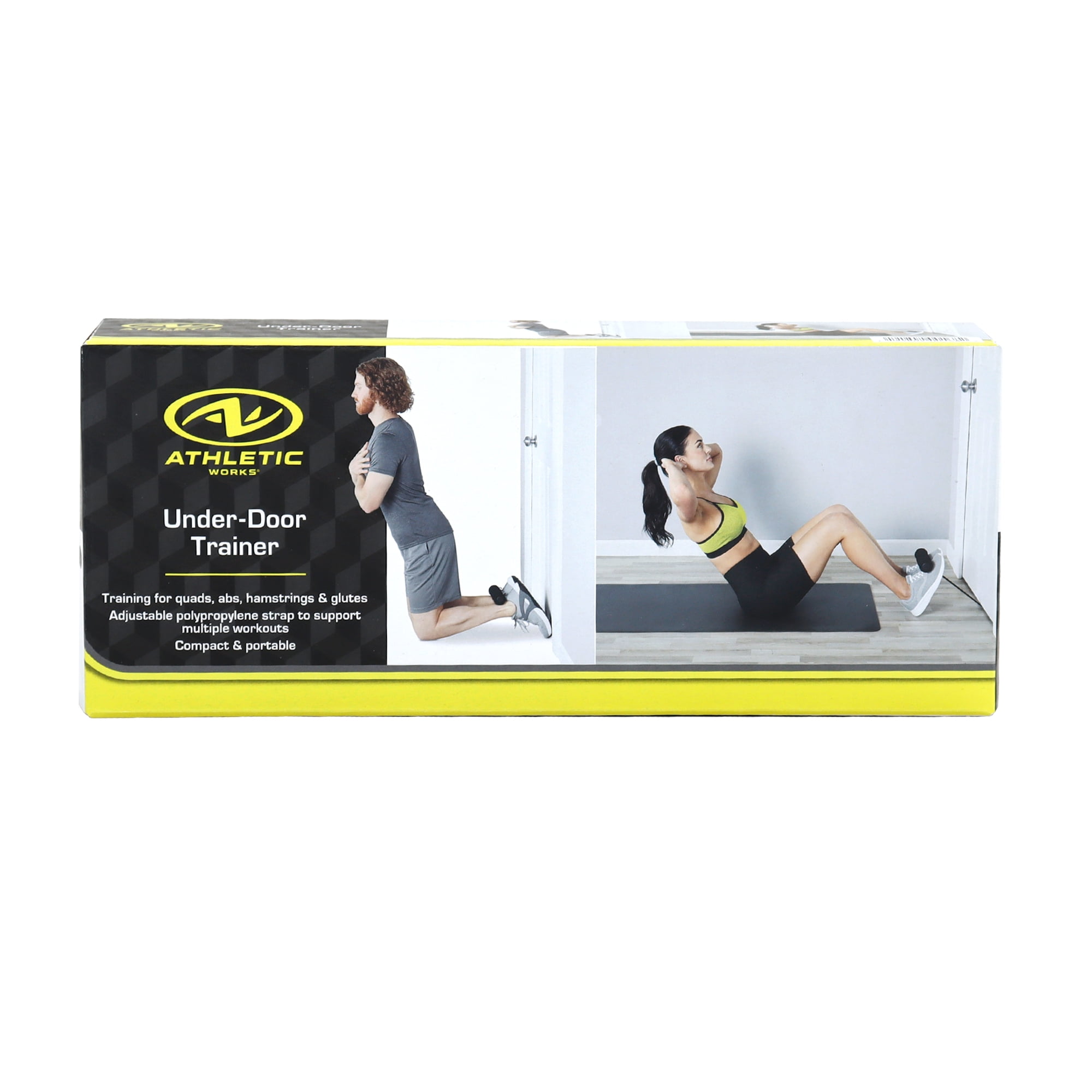 Athletic Works Under - Door Trainer: Your Compact Home Gym Essential Pull-Up Bars