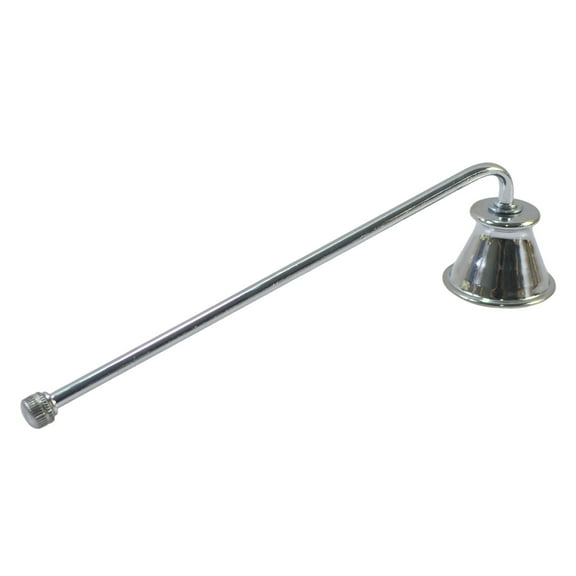 Pebbuoy Candle Extinguisher Stainless Steel Trumpet Shape Extinguishing Tool American-style Elegant Rust-proof Wick Cover for Putting Out Candle Flame