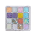 thumbnail image 1 of YSABOXY 16 Color Eye Shadow Palette Colorful Artist Shimmer Powd Pinted O7T9, 1 of 5