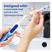 Colgate 360 Power Deep Clean Sonic Adult Battery Powered Electric Toothbrush, Soft, 1 AA Battery Included