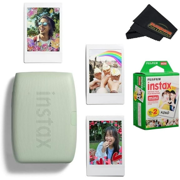 Fujifilm Instax Mini Link 3 Wireless Smartphone Printer – Sage Green