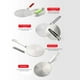 thumbnail image 5 of Suministros de cocina, utensilios y aparatos de cocina, difusor de calor, cocina de inducción, conductor de calor, adaptador de cocina de inducción, transferencia de calor por magnetismo, placa de con, 5 of 9
