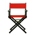 thumbnail image 6 of 18" Director's Chair Black Frame-Red Canvas, 6 of 6