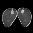 thumbnail image 2 of 3 pares de medias plantillas de antepié transparentes Cojines Plantillas de zapatos autoadhesivos para aliviar el dolor en los pie HOMEMAXS mx4745317, 2 of 5