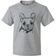 thumbnail image 3 of Inktastic French Bulldog Portrait Youth T-Shirt, 3 of 5