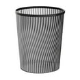 thumbnail image 3 of Kitchen Trash Can, Step-On Garbage Can with Lid, Tall Kitchen & Bathroom Trash Can, Small Office Waste Bin, Black - Xuniizn, 3 of 7