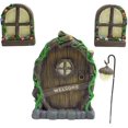 thumbnail image 1 of Fairy Garden Doors, 13.5 Cm Fairy Door And Windows For Trees, Glowing In The Dark Fairy, 1 of 5