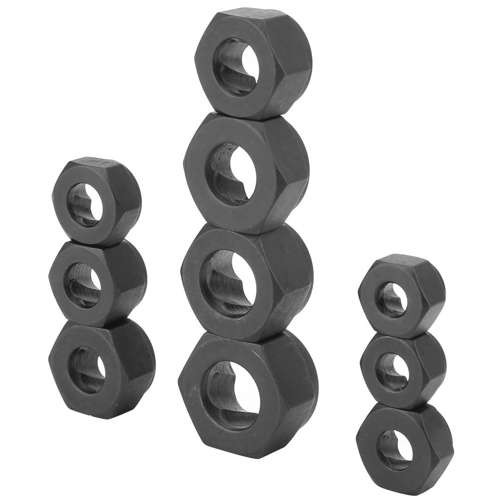 Tebru Damaged Nut Remover,10pcs Damaged Nut Bolt Remover Stud Extractor Set Broken Bolt Removal