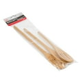 thumbnail image 2 of Chef Craft Select Beechwood Slotted Spoon Set, 10, 12, and 14 inch 3 Piece Set, Natural, 2 of 2
