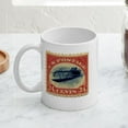 thumbnail image 3 of CafePress - Rare Inverted Jenny Stamp Mug - 11 oz Ceramic Mug - Novelty Coffee Tea Cup, 3 of 3