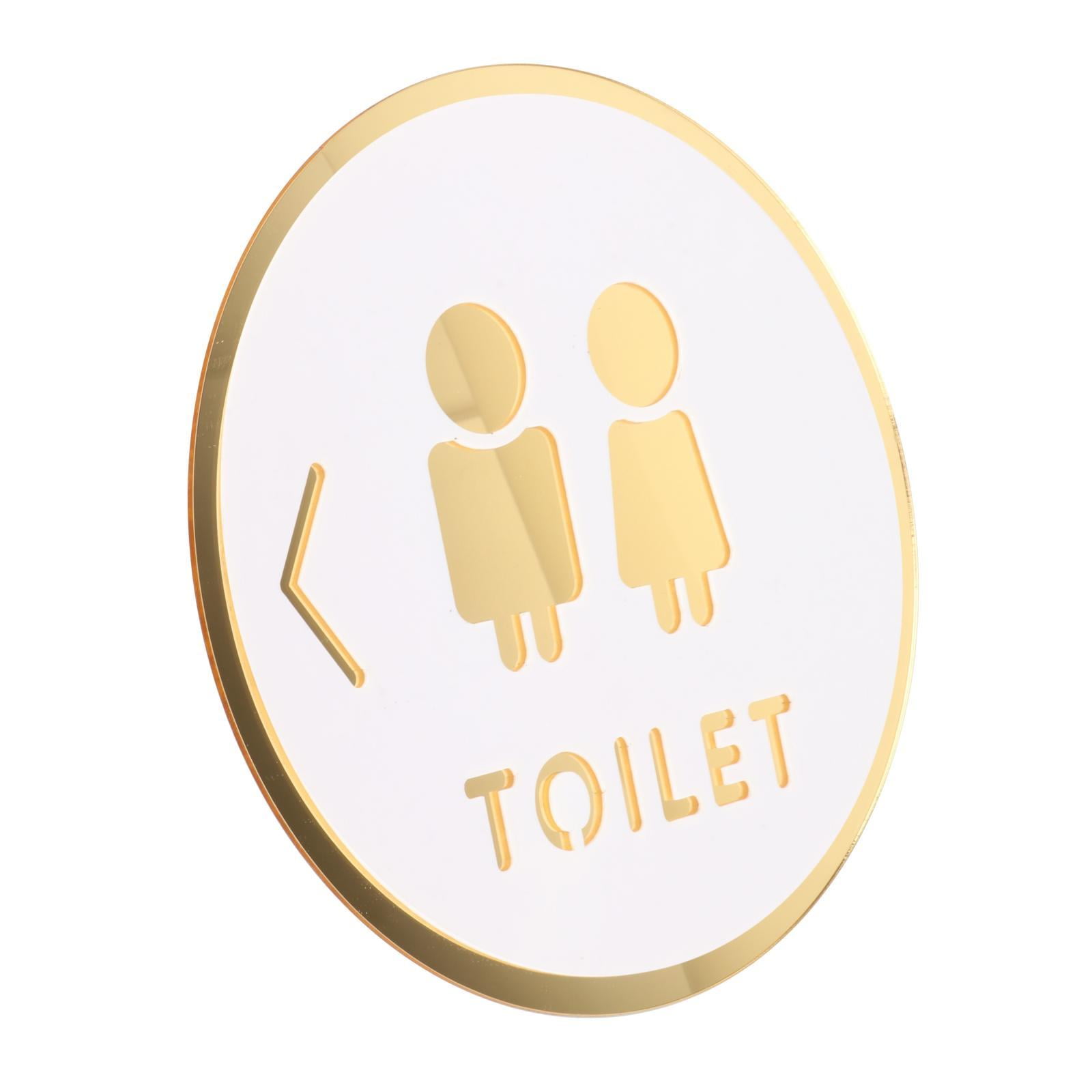 WC Toilet Sign. Male and Female Face Profile Washroom. Ladies and Gents  Bathroom Vector Pictogram Stock Vector - Illustration of information,  access: 121869148