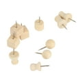 thumbnail image 4 of Wooden Push Pin, Wood Pushpins Widely Used Natural Wood  For Photo For Corkboard For Map, 4 of 8