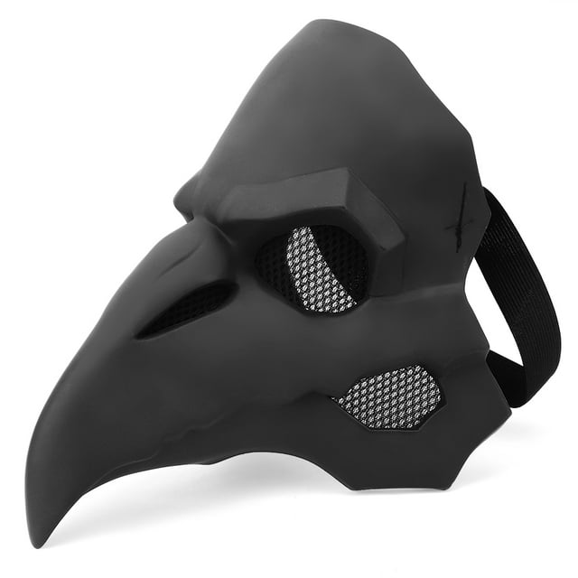 Disfraz de Halloween para cosplay, Accesorios para cubrio la Cara Con Pico, Juguete para decora de festas, forma de pico única, material de pu