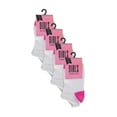 thumbnail image 2 of Sock Snob - 12 Pairs Girls Low Cut Trainer Socks with Contrast Heel & Toe, 2 of 2