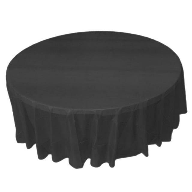jifeng Nappe Ronde Jetable 84 Po Fournitures de Fête Noir Neuf
