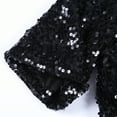 thumbnail image 4 of Women Sequin Tops Summer Loose Top Short Sleeve Blouse Ladies Casual Tops T-Shirt, 4 of 5