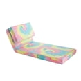 thumbnail image 5 of Your Zone Canvas Flip Lounge Chair, Rainbow Tie Dye, 5 of 6