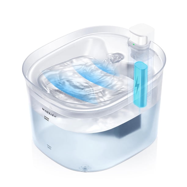 Batería para fuente de agua Cat WellToBe de 2,5 L con sensor de infrarrojos