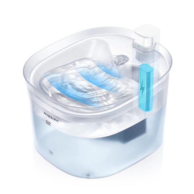 Batería para fuente de agua Cat WellToBe de 2,5 L con sensor de infrarrojos