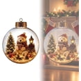 thumbnail image 5 of Magical Glass Christmas Ornaments,Vintage Shiny Decor with Classic Sparkling Mercury Reflector,Crystal Tree Bright Baubles Retro Glow,Nostalgic Gift for Christmas Tree Display (A3), 5 of 7