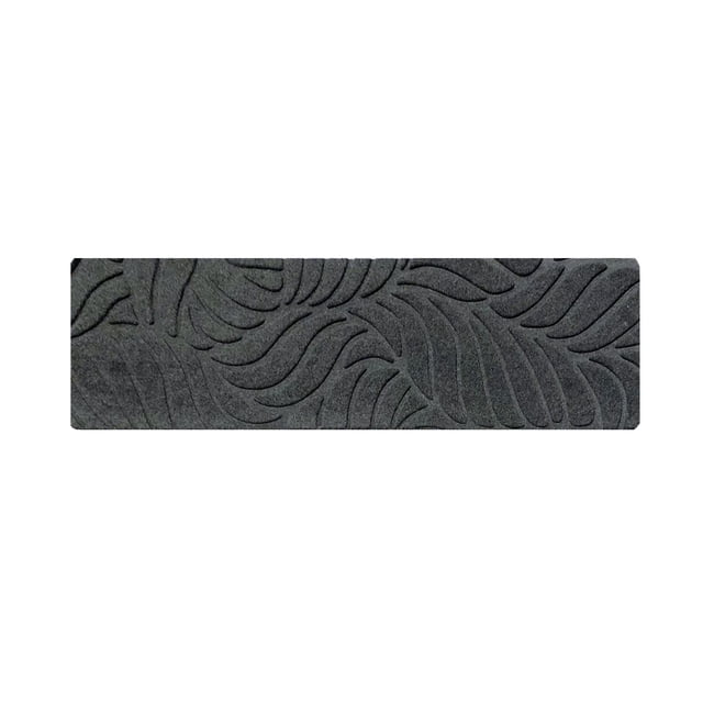 Floor Mats for Home,Stair Mat Non Slip Absorbent Silent, Leaf Design Self Adhesive Stair Treads Can Be Cut Washed