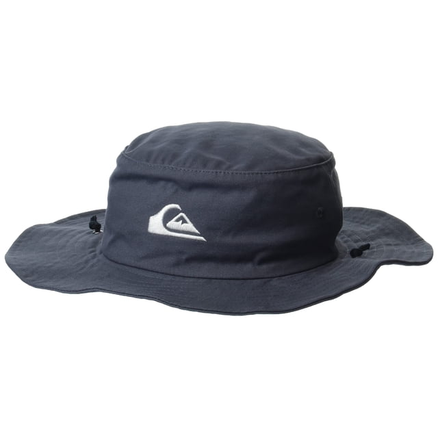 Quiksilver Bushmaster Sombrero de pescador con visera flexible y protección solar para hombre