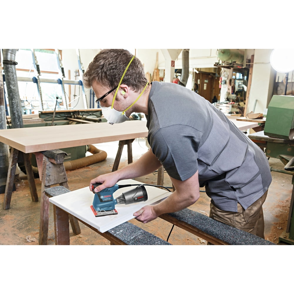Restored Premium Bosch GSS2040RT 2.0 Amp 1/4Sheet Orbital Finishing Sander (Refurbished)
