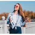 thumbnail image 4 of Hummingbird Skinny Tumble with Lid and Straw, 20 OZ Stainless Steel Vacuum Insulated Double Wall Travel Tumbler Cup Hummingbird Gifts for Men Women Bird Lovers, 4 of 6