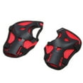 thumbnail image 4 of BESTSKY Kids Knee Pads and Elbow Pads Set,Skin-Friendly Inner Knee Sleeves for Men,Sweat-Wicking Shock Absorption Knee Pads for Men,Blue Fire, 4 of 4