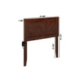 thumbnail image 2 of AFI Canyon Walnut Wood Rustic Farmhouse Headboard, Twin, 2 of 7