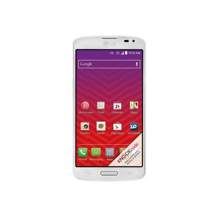 LG Volt - 4G smartphone - RAM 1 GB / Internal Memory 8 GB - microSD slot - LCD display - 4.7" - 960 x 540 pixels - rear camera 8 MP - front camera 1.3 MP - Virgin Mobile - white