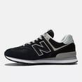 thumbnail image 4 of New Balance ML574EVB: Men's 574 Core Sneaker, BLACK/WHITE, 4 of 5
