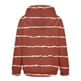 thumbnail image 5 of Bovemsi Sweatshirt for Women Oversized Hoodies Striped Plus Size Sweatshirts Long Sleeve Pullover Fall Clothes With Pocket Comfort Hoodie, 5 of 9