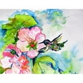thumbnail image 2 of Betsy Drake  Hummingbird and Hibiscus Door Mat (18-inch x 26-inch), 2 of 3