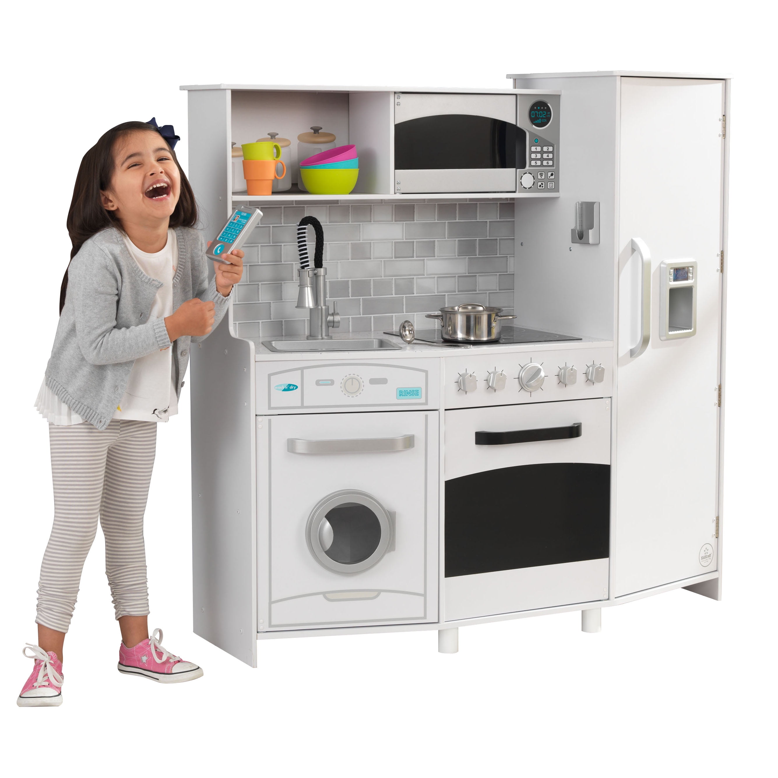 kidkraft large kitchen with lights and sounds