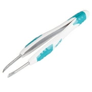 Trim Beauty Care Stainless Steel Non-Slip Grip Slant Tip Tweezers