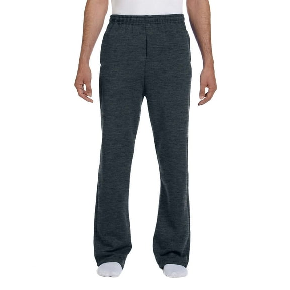 JERZEES 974MP ADULT 8 OZ. NUBLEND OPEN-BOTTOM FLEECE SWEATPANTS