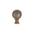 thumbnail image 2 of B&P Lamp® Smooth Ball Design, 32mm Solid Brass Finial, Antique Brass Finish, 2 of 6