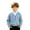 1-516Sky Blue1780, variant on HAYIMI Boys Cardigan Knit Sweater Striped Everyday Comfort Long Sleeve O-Neck Tops