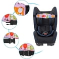 thumbnail image 4 of Infant Child Safety Head Support Pillow, Toddler Car Seat Headband Neck Protector Car Seat Child Sleeping Safety Fixing Headband Fixing Straps 2 Piece, 4 of 5