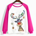 thumbnail image 4 of 2023 Chandail en Molleton de Noël pour Femmes en Liquidation Col Rond Mode Décontractée Manches Longues Imprimé de Noël Chandail en Molleton Blouse, 4 of 4
