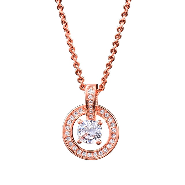 Collier Pendentif Rond Éblouissant pour Femmes Élégant et Gracieux
