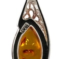 thumbnail image 5 of Sterling Silver and Baltic Honey Amber Earrings "Summer", 5 of 9
