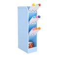 thumbnail image 1 of FaLX Pen Holder Multifunctional 45 Degrees Inclined Plastic Transparent Pencil Makeup Cosmetics Storage Box for Home, 1 of 7