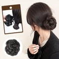 thumbnail image 2 of Postiche Chignon Décoiffé Mode, Beignet Chignon en Fibre Synthétique Résistant à la Chaleur pour Femmes, Chouchou Volumisant Instantané pour Extension de Cheveux pour Usage Quotidien et Occasions Spéciales, 2 of 8