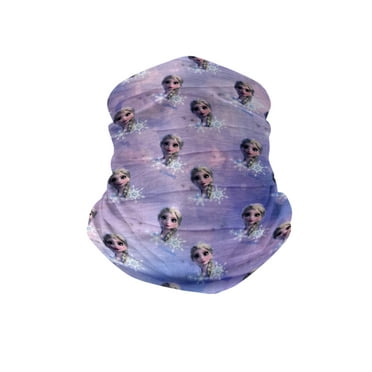 Disney Kids Girls Frozen Elsa 10 Pack All-Over Print Neck Gaiter Lightweight